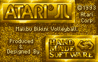 Malibu Bikini Volleyball screenshot 3 for Atari Lynx